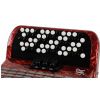 Weltmeister Romance 602 60/72/II/3 button accordion, red