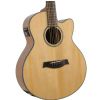 Ibanez AEL108TD NT 8 String Electro Acoustic Guitar