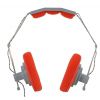 Unitra SN-50 red/gray headphones for iPhone, Samsung, HTC, LG etc.