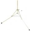 K&M 101 music stand (nickel) + bag 10111