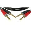 Klotz AT JJ 0600 2x TS / 2x TS 6m audio cable