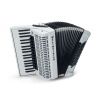 Weltmeister Cassotta 374 White accordion (italian reeds)