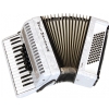 Weltmeister Juwel 30/72/III/5 accordion (small keys), white