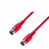 Adam Hall 3 Star Series - MIDI Cable 0.75 m (red)