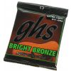 GHS Bright Bronze 20X Extra Light Acoustic Guitar Strings (11-50)