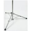 SR P01S metal music stand, silver