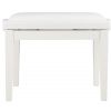 Akmuz adjustable seat, matt white