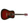 EverPlay AP-314 BR acoustic guitar (burst red)