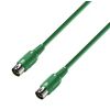 Adam Hall 3 Star Series - MIDI Cable 3 m (green)