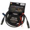 Klotz TI M0300 Titanium Star Quad microphone cable, 3m