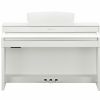 Yamaha CLP-545 Clavinova Digital Piano (White Ash) w/Bench, used at 2015 Chopin Competition!