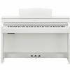 Yamaha CLP-545 Clavinova Digital Piano (White Ash) w/Bench, used at 2015 Chopin Competition!